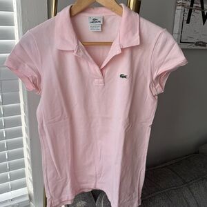 Lacoste Light Pink Polo Shirt
